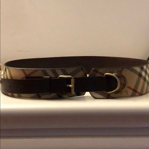 Authentic Burberry Waistband